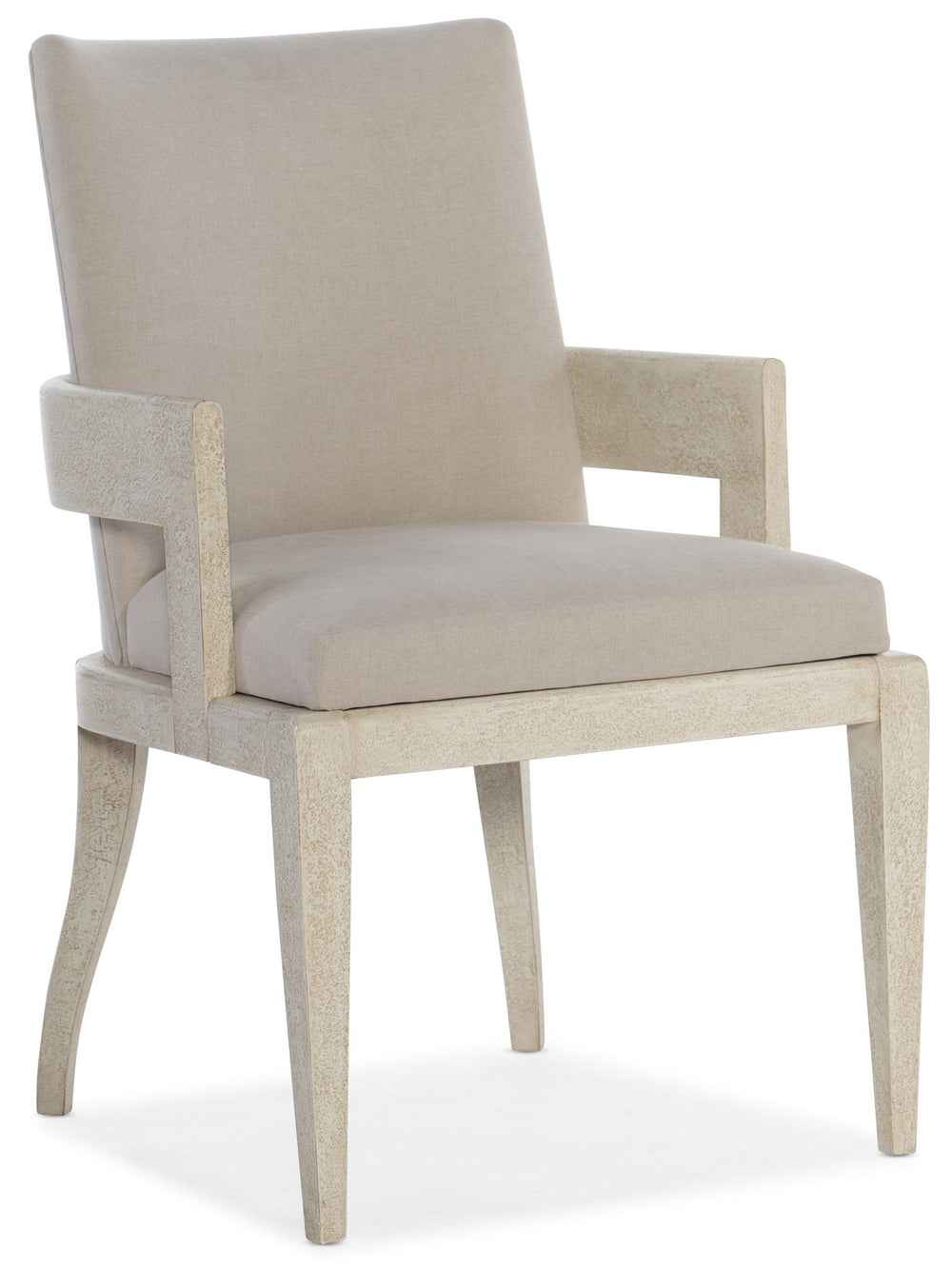Cascade - Upholstered Arm Chair (Set of 2) - Beige