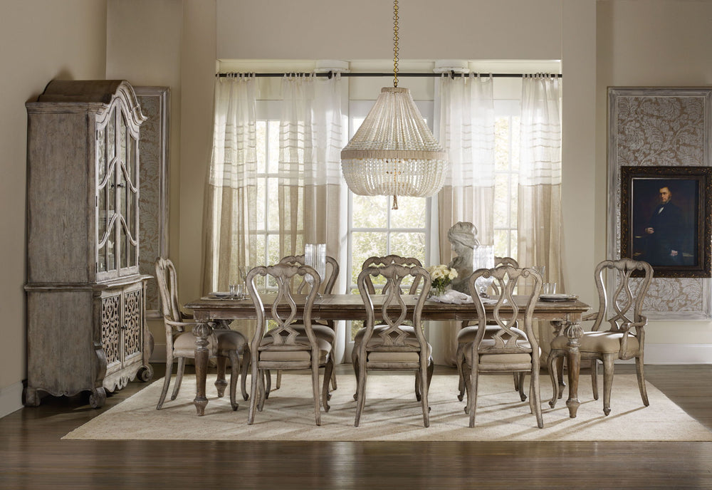 Chatelet - Rectangle Leg Dining Table With 2 18