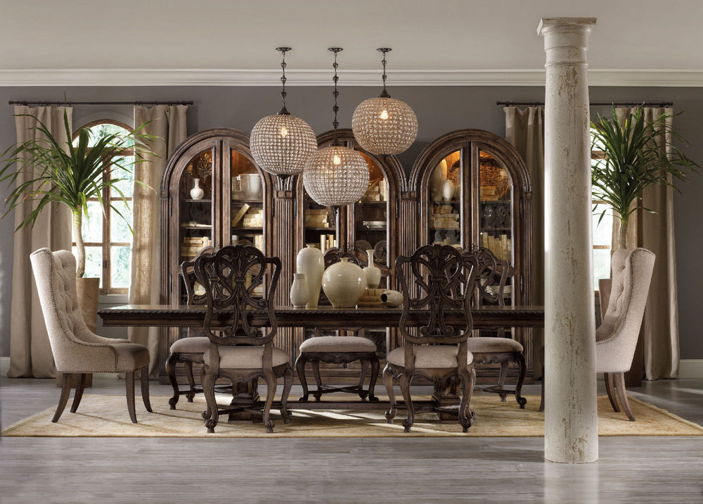 Rhapsody - Rectangle Dining Table - Dark Brown
