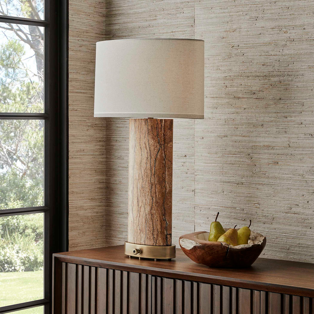 Through The Woods - Table Lamp - Dark Brown