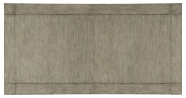Linville Falls - North Fork Rectangle Dining Table With 1-24" Leaf - Gray