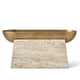 Gold / 15"W x 5"D x 7.25"H