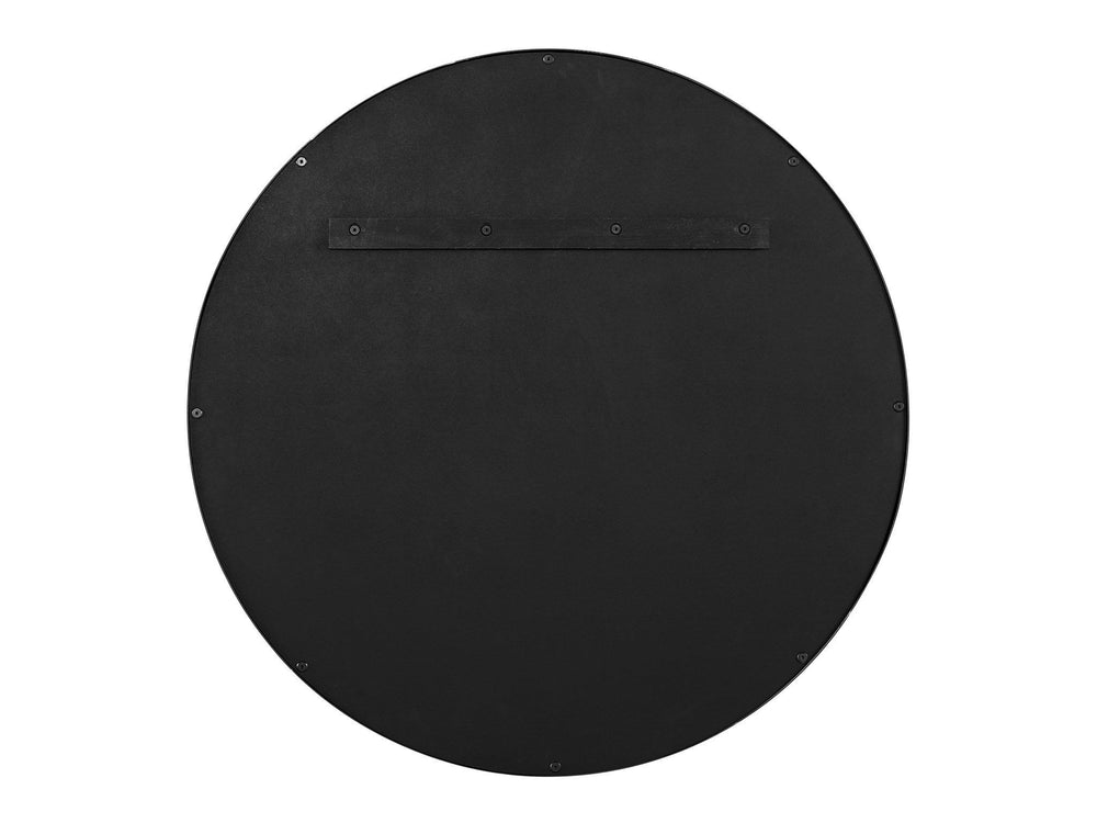 Avaline, Modern - Round Mirror - Pearl Silver