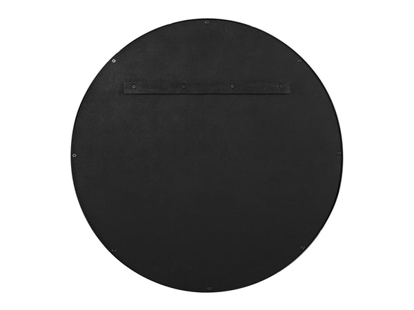 Avaline, Modern - Round Mirror - Pearl Silver