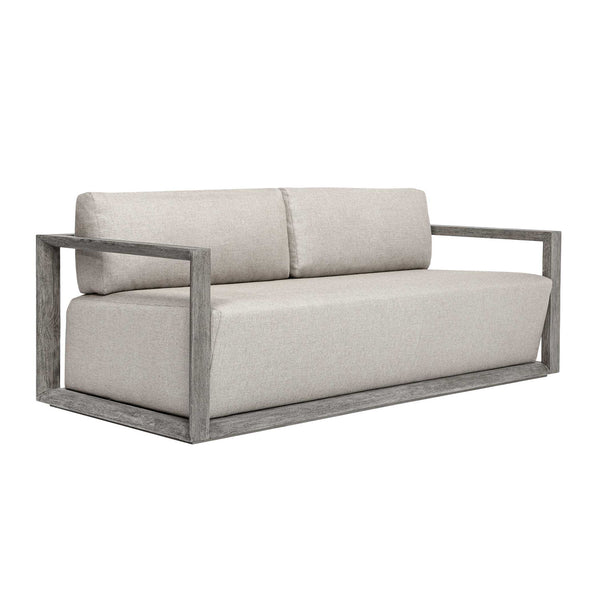 Remsen - Outdoor Sofa - Weathered Gray / Dove
