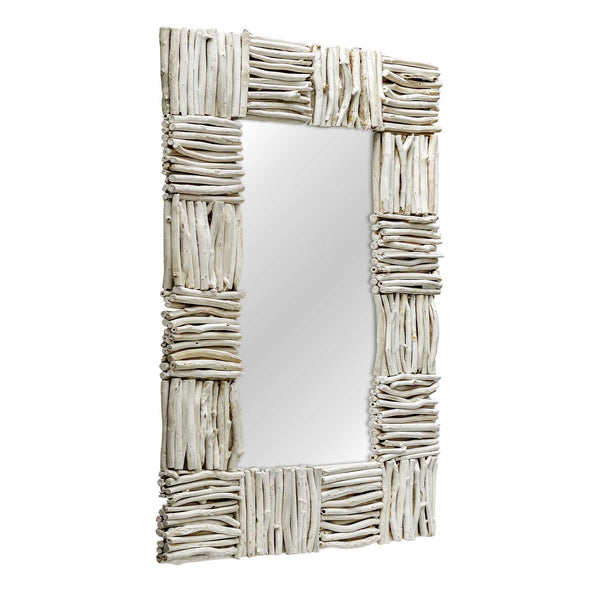 Lathey - Teak Mirror - Woodtone