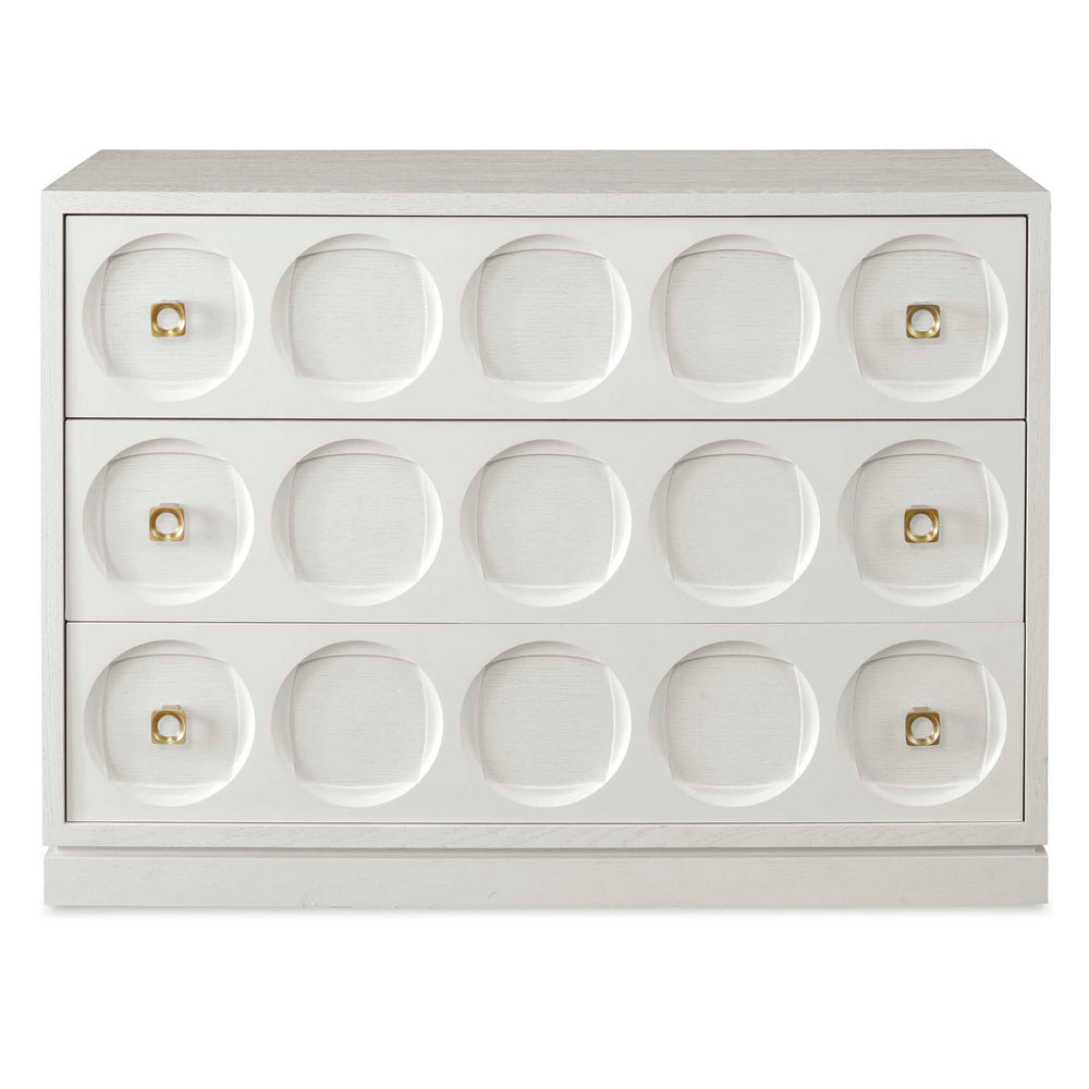 Roundabout - 3 Drawer Chest - White