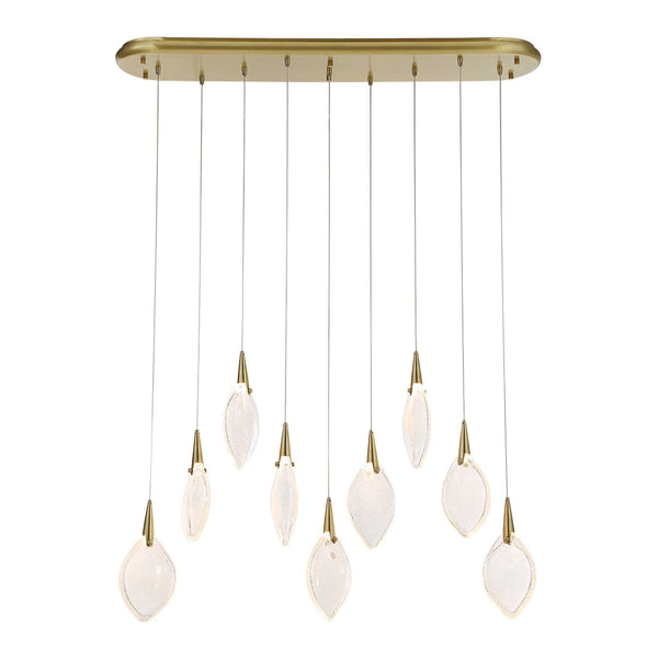 Deluge - Pendant - Bright Brass