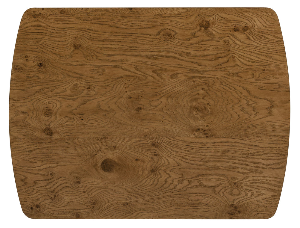 Melange - Romano End Table - Light Brown
