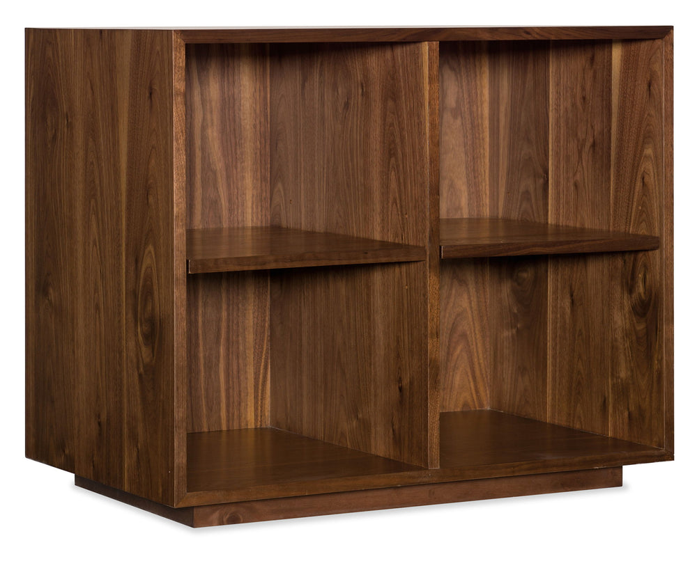 Elon - Bunching Short Bookcase - Dark Brown
