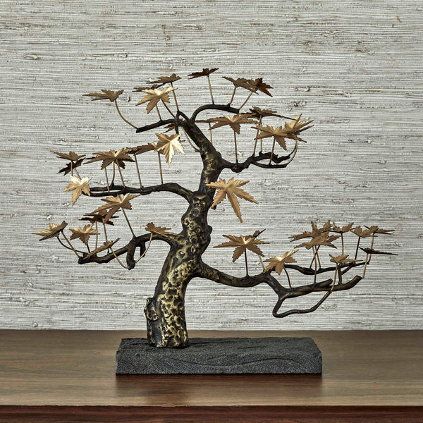 Bonsai - Small Sculpture - Brass