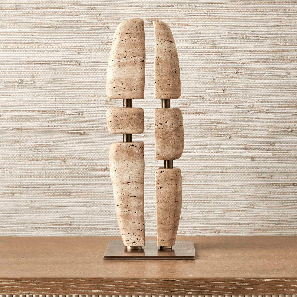 The Conversation - Sculpture - Beige