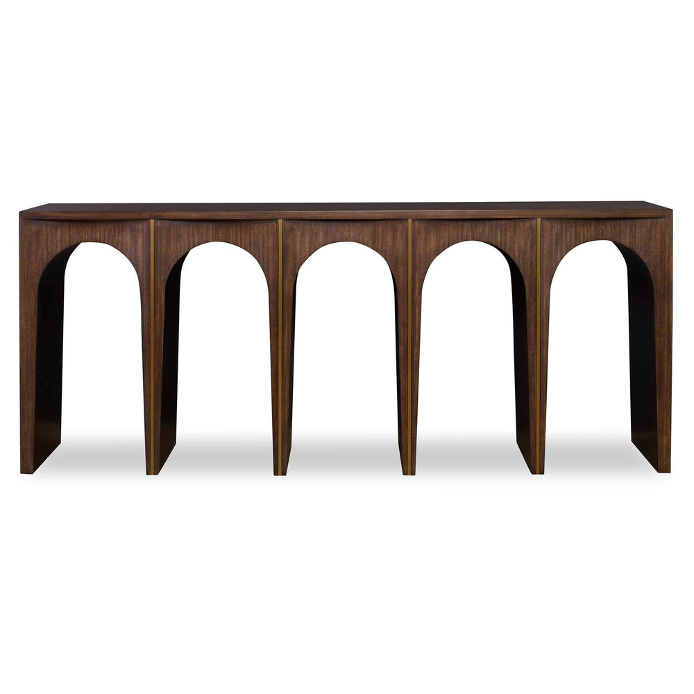 Coliseum - Console Table - Woodtone
