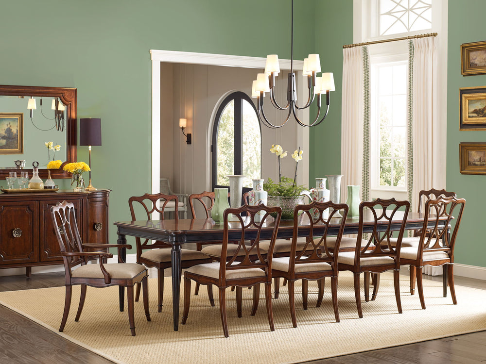 Charleston - Rectangle Leg Dining Table With 2-22
