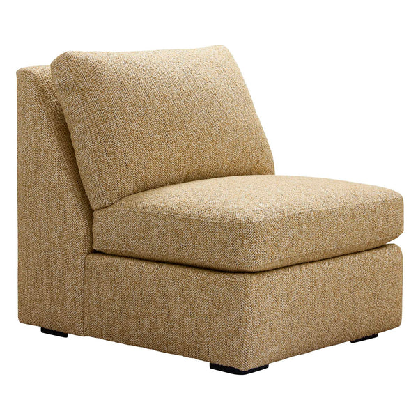 Luxe Sofa - Armless - Tweedy Bird Goldfinch