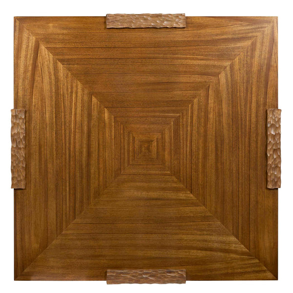 Hewned Joist - Coffee Table - Dark Brown