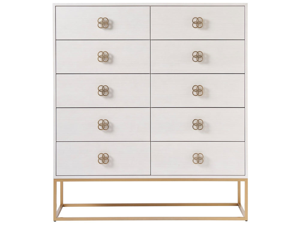 Love. Joy. Bliss.-Miranda Kerr Home - Peony Drawer Chest - Alabaster
