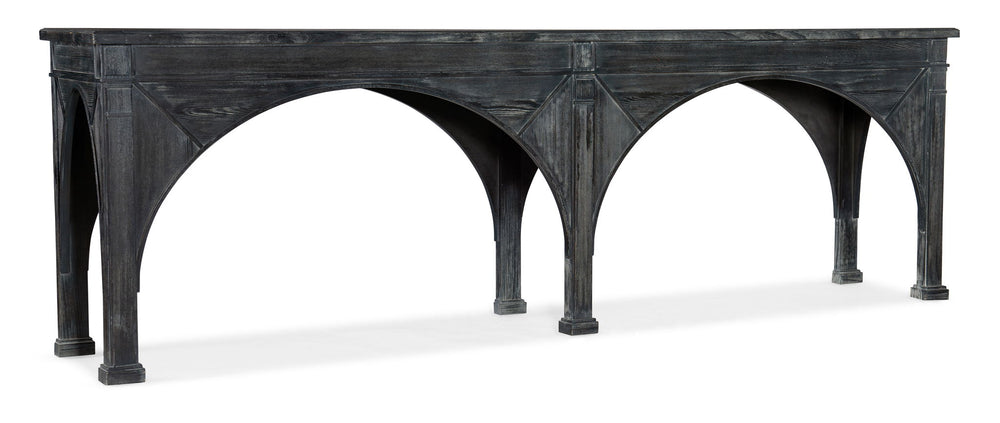 Melange - Thunber Sofa Console - Black