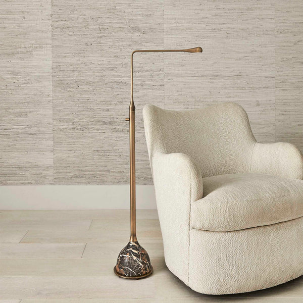 Wanderful - Floor Lamp - Gold / Dark Brown