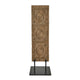 Dark Brown / 14"W x 11.75"D x 46.5"H