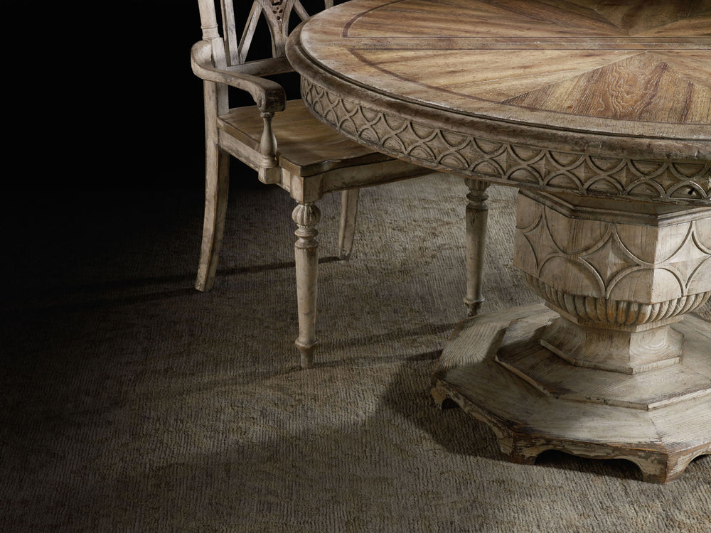 Chatelet - Round Dining Table With One 20