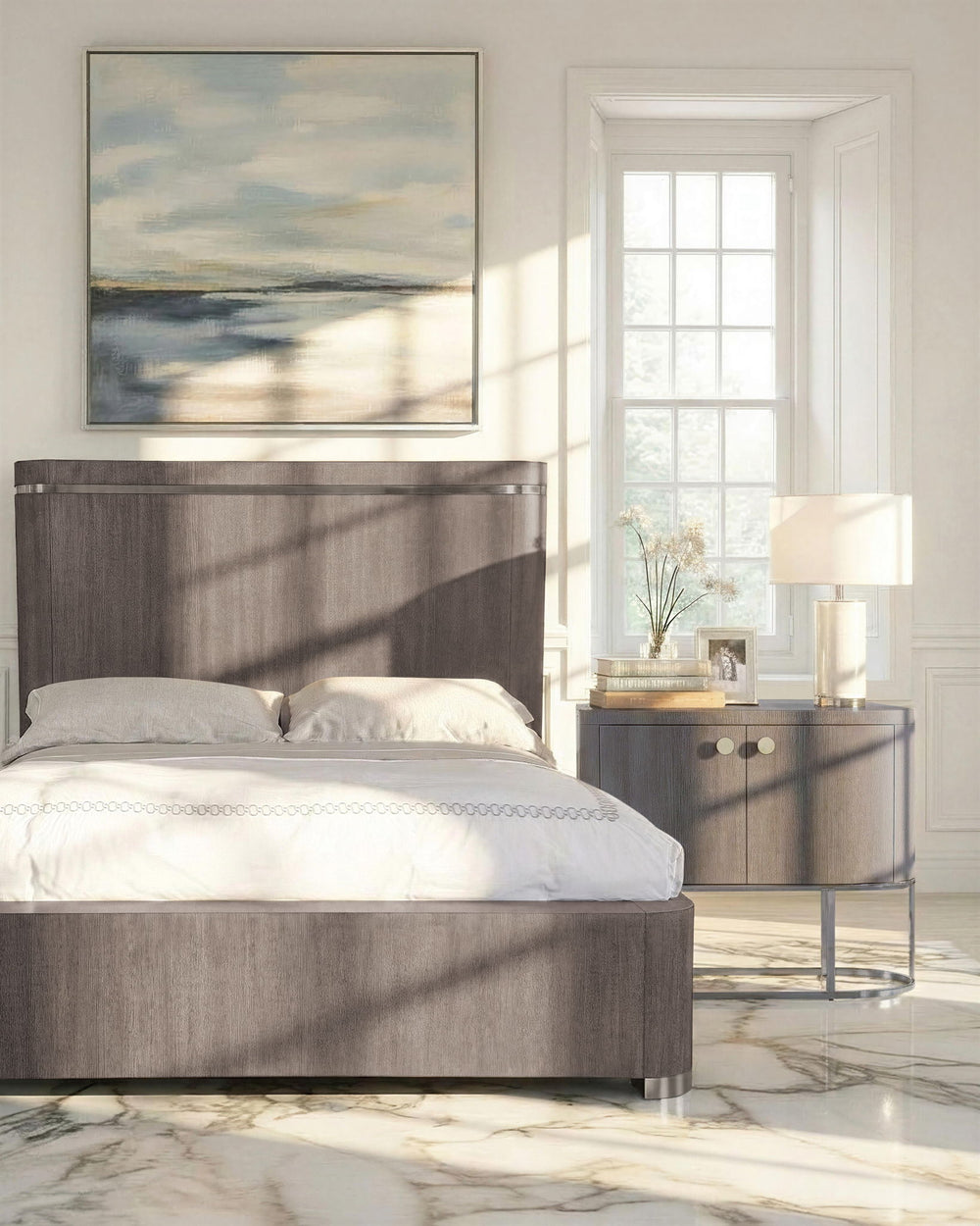 Modern Mood - Oval Nightstand