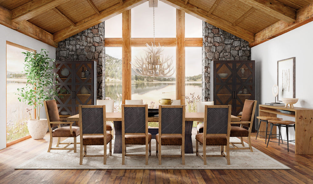 Big Sky - Trestle Dining Table With 2-20