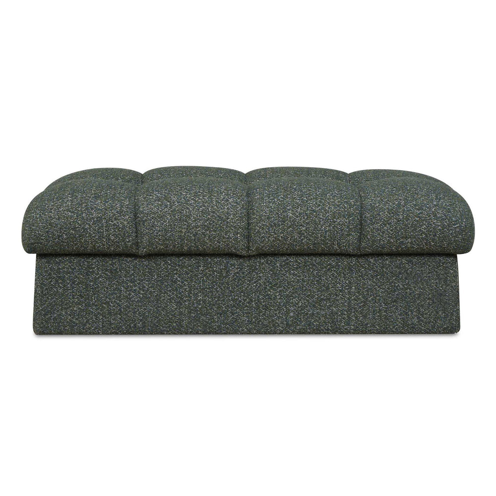 Harlem - Bench - Moss Green / Lake Blue
