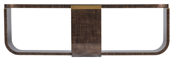 Melange - Edmun Rectangle Cocktail Table - Dark Brown