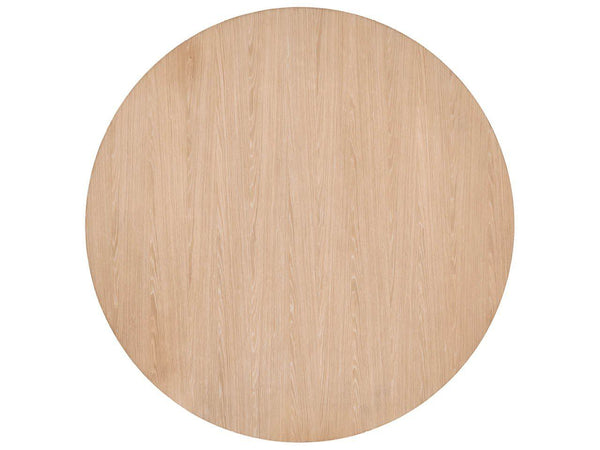 Modern - Callon Round Dining Table - Light Brown