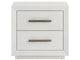 White / 2 Drawers