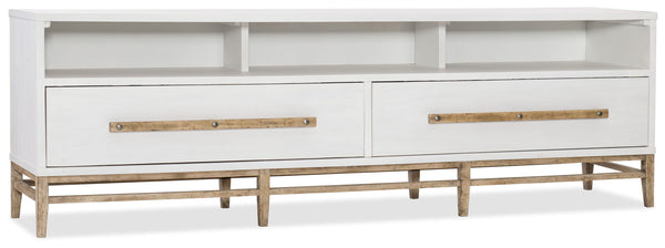 Urban Elevation - Low Entertainment Console - White