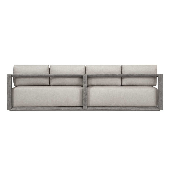 Remsen - Outdoor Large Sofa - Weathered Gray / Dove