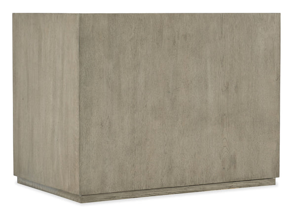 Linville Falls - Open Desk Cabinet - Gray