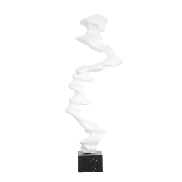 Flux - Indoor-Outdoor Sculpture - White