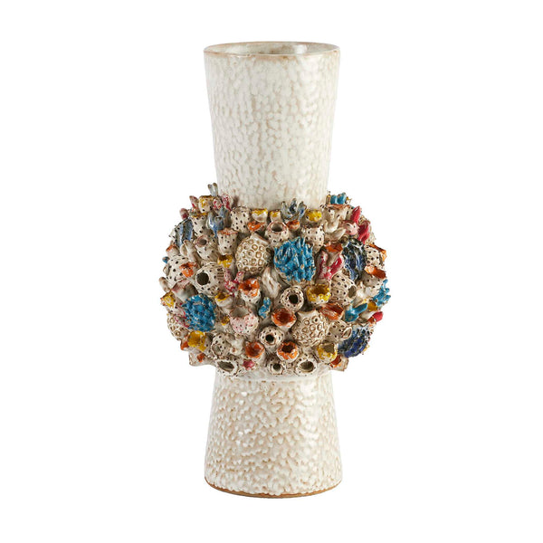Sea Garden - Vase - Blue / Beige