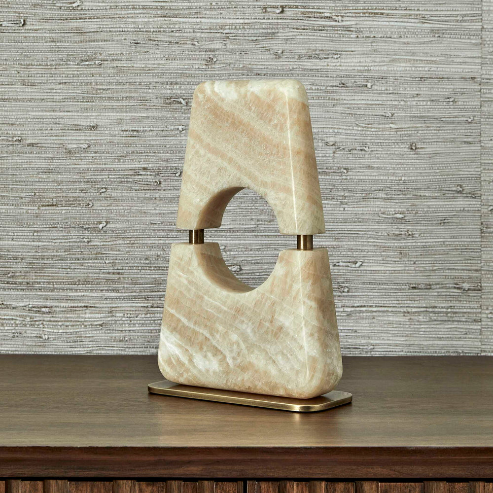 Missing Link - Medium Sculpture - Beige