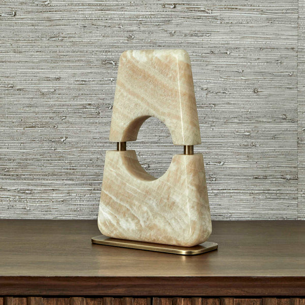 Missing Link - Medium Sculpture - Beige