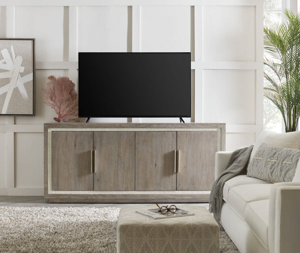 Serenity - Tulum Media Storage Cabinet - Gray