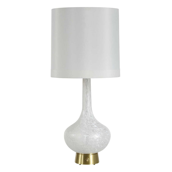 Swan In Flight - Table Lamp - White