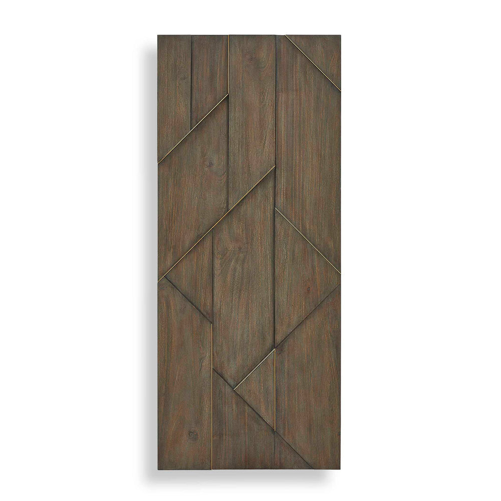 Hanoi - Geometric Wood Wall Panel - Woodtone
