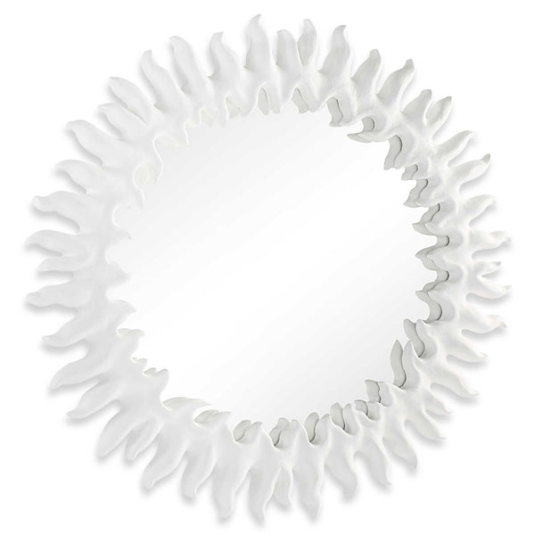 Sun Beams - Mirror - White