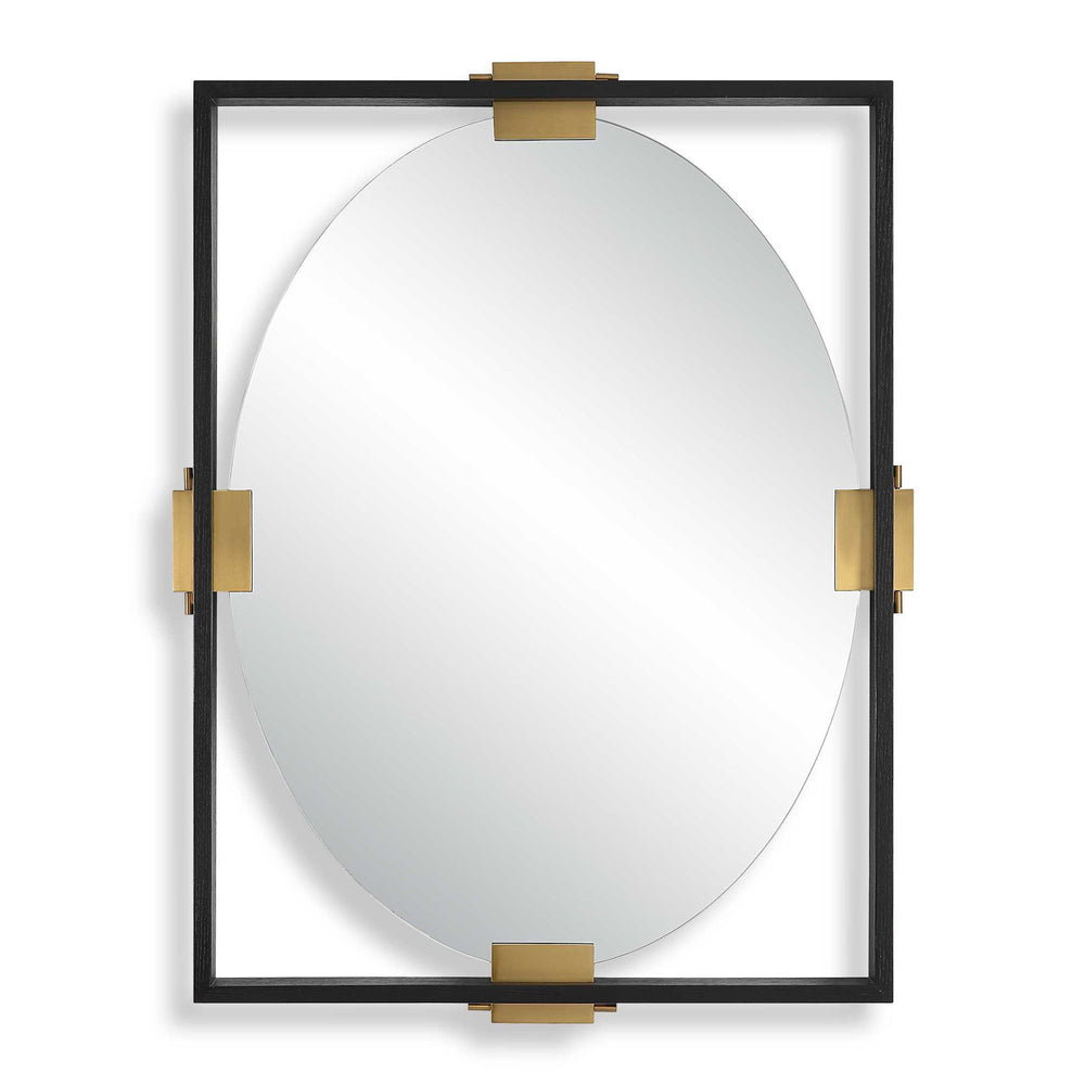 Clutch - Mirror - Black / Brass / Gold