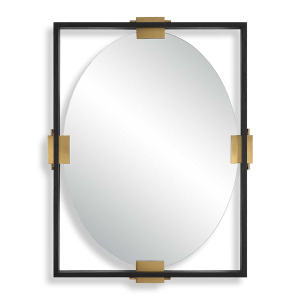 Clutch - Mirror - Black / Brass / Gold