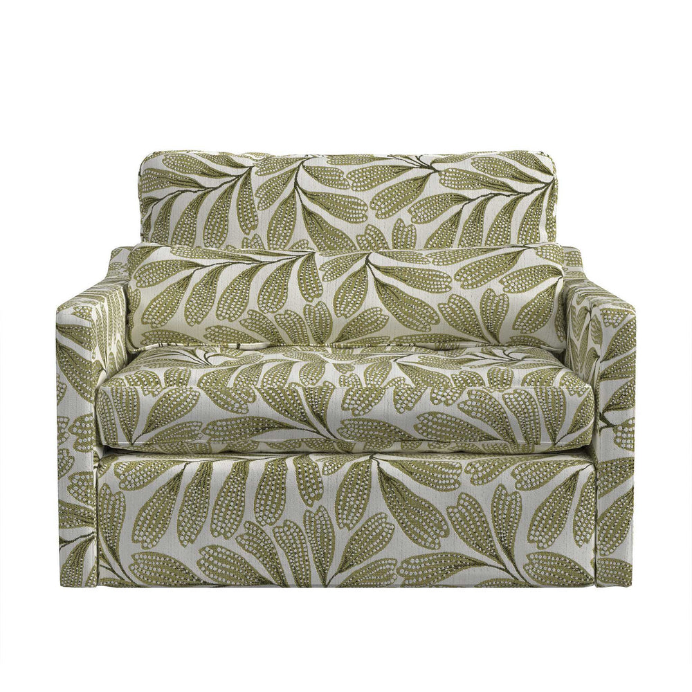 Slope - Tufted Swivel Chair-And-A-Half