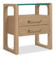 Light Brown / 2 Drawers