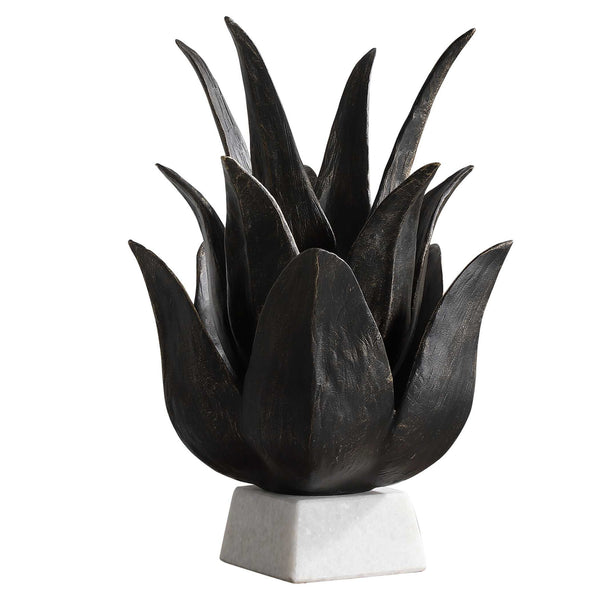 Artichoke - Sculpture - Black / White