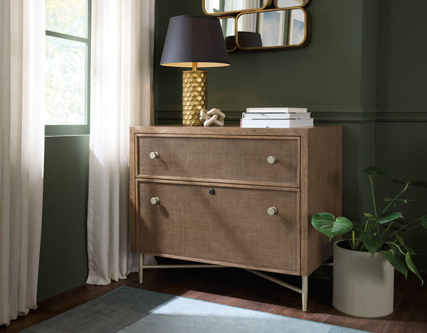 Sonnet - Sonnet Lateral File - Dark Gray / Light Brown
