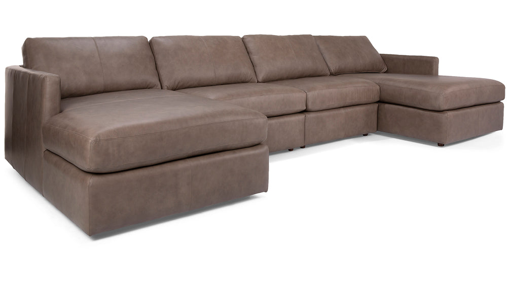 3068 Malibu Leather Sectional