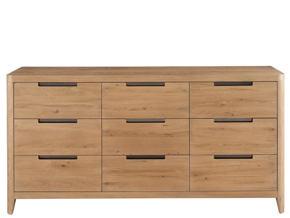 Modern - Walker Drawer Dresser - Light Brown